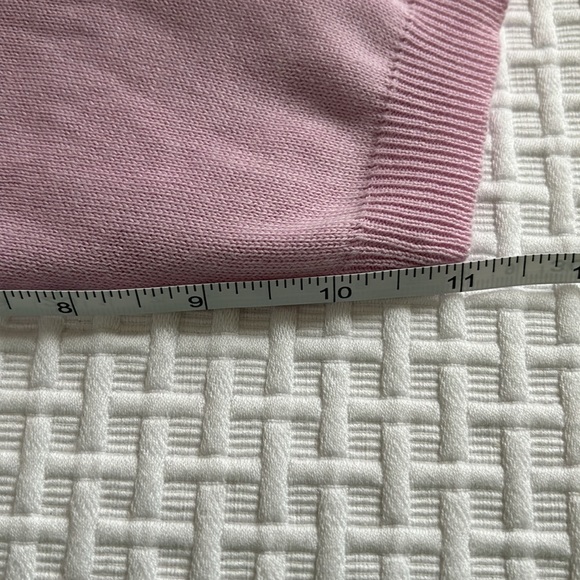 Esprit pink cotton knit sweater, size L. - Picture 8 of 8